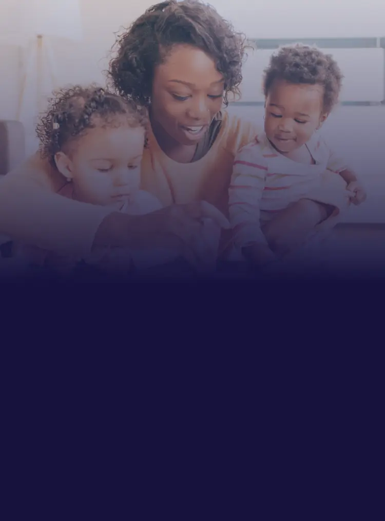 Childminder in a home childcare setting